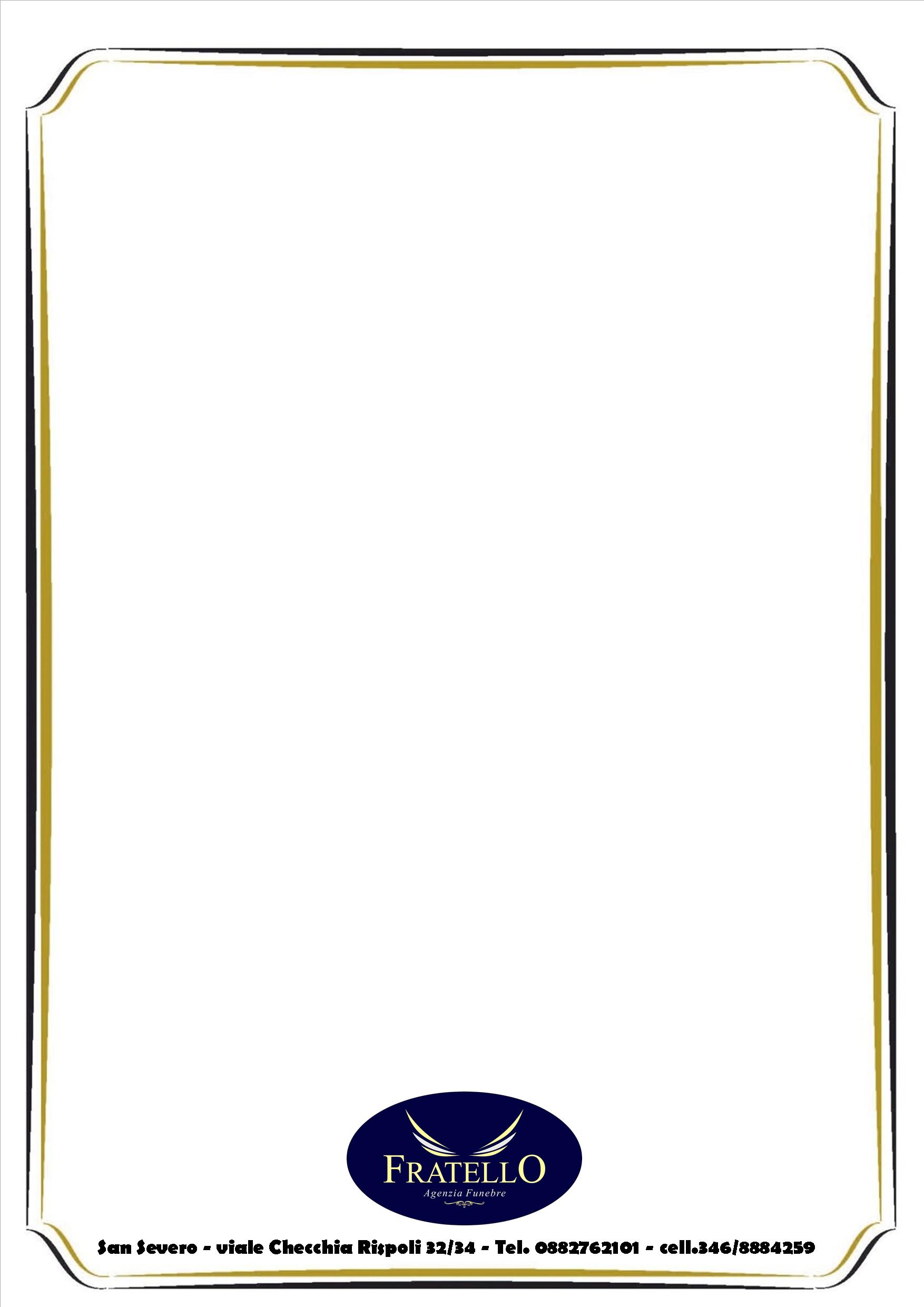 Manifesto funebre di cordoglio - immagine 2